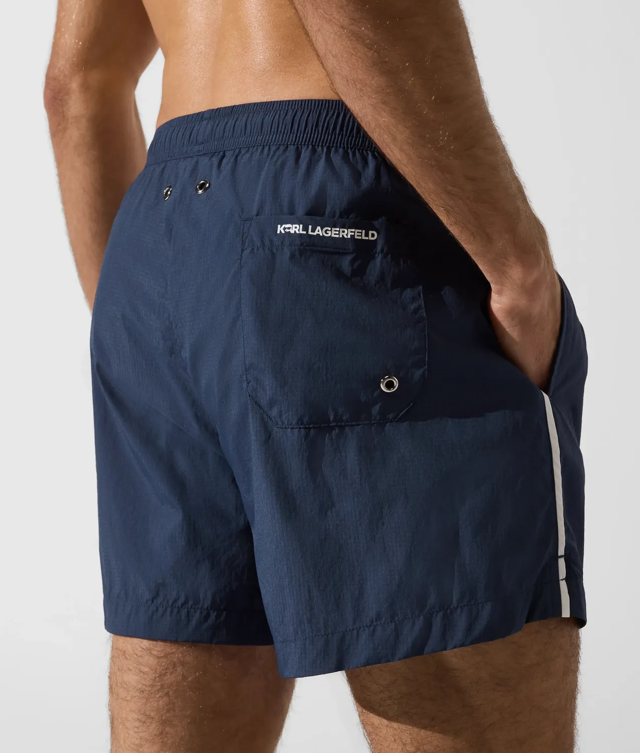 Karl Lagerfeld Ikon Ripstop Boardshorts kurz