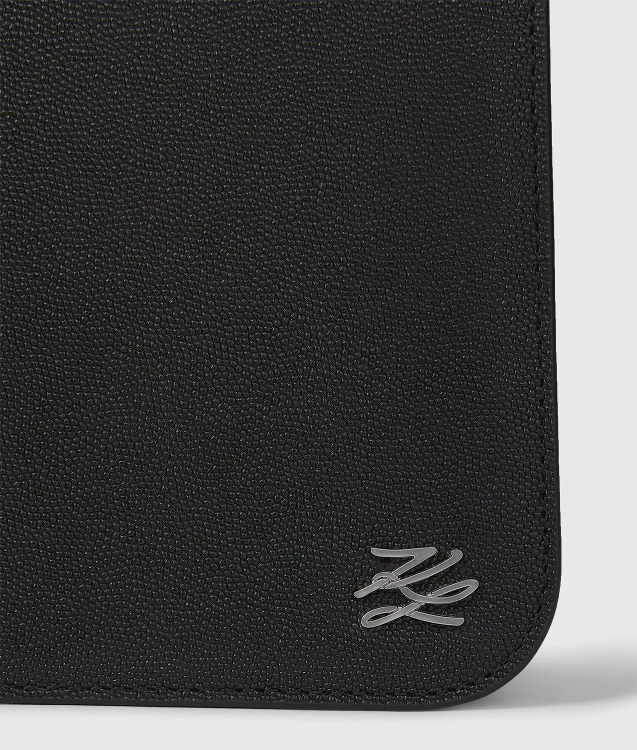 Karl Lagerfeld K/Autograph Leder-Pouch schwarz Einheitsgröße