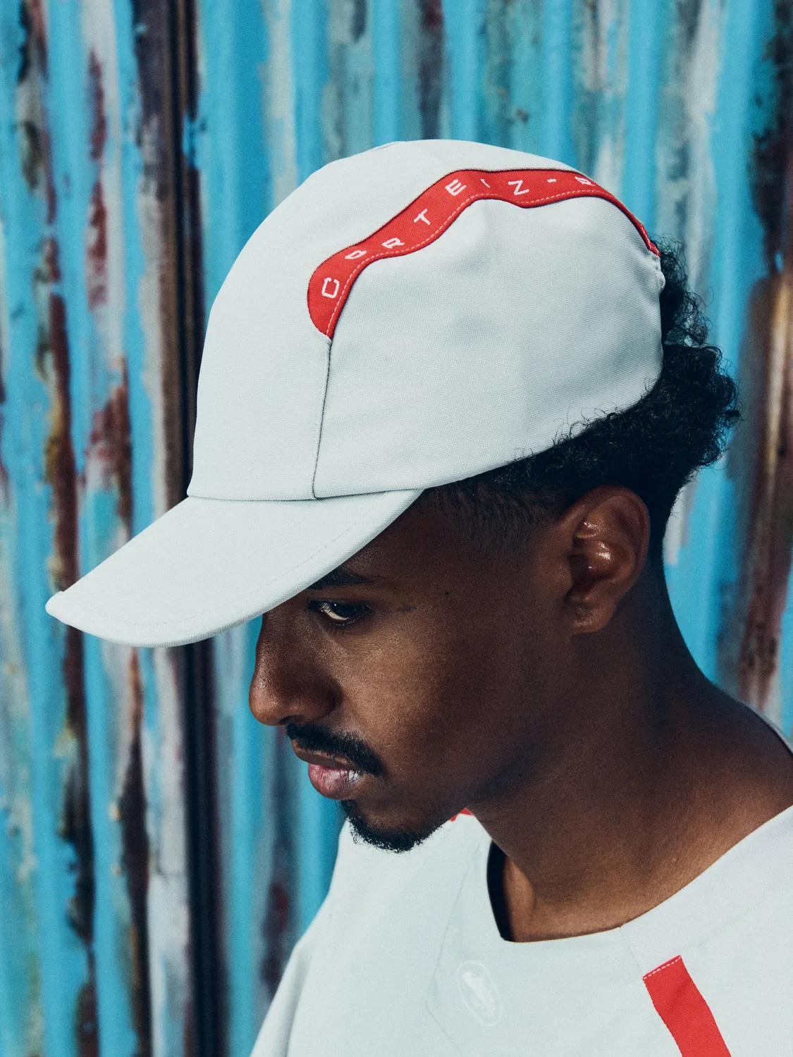 Corteiz Rossa Cap Kappe Grau Nylon