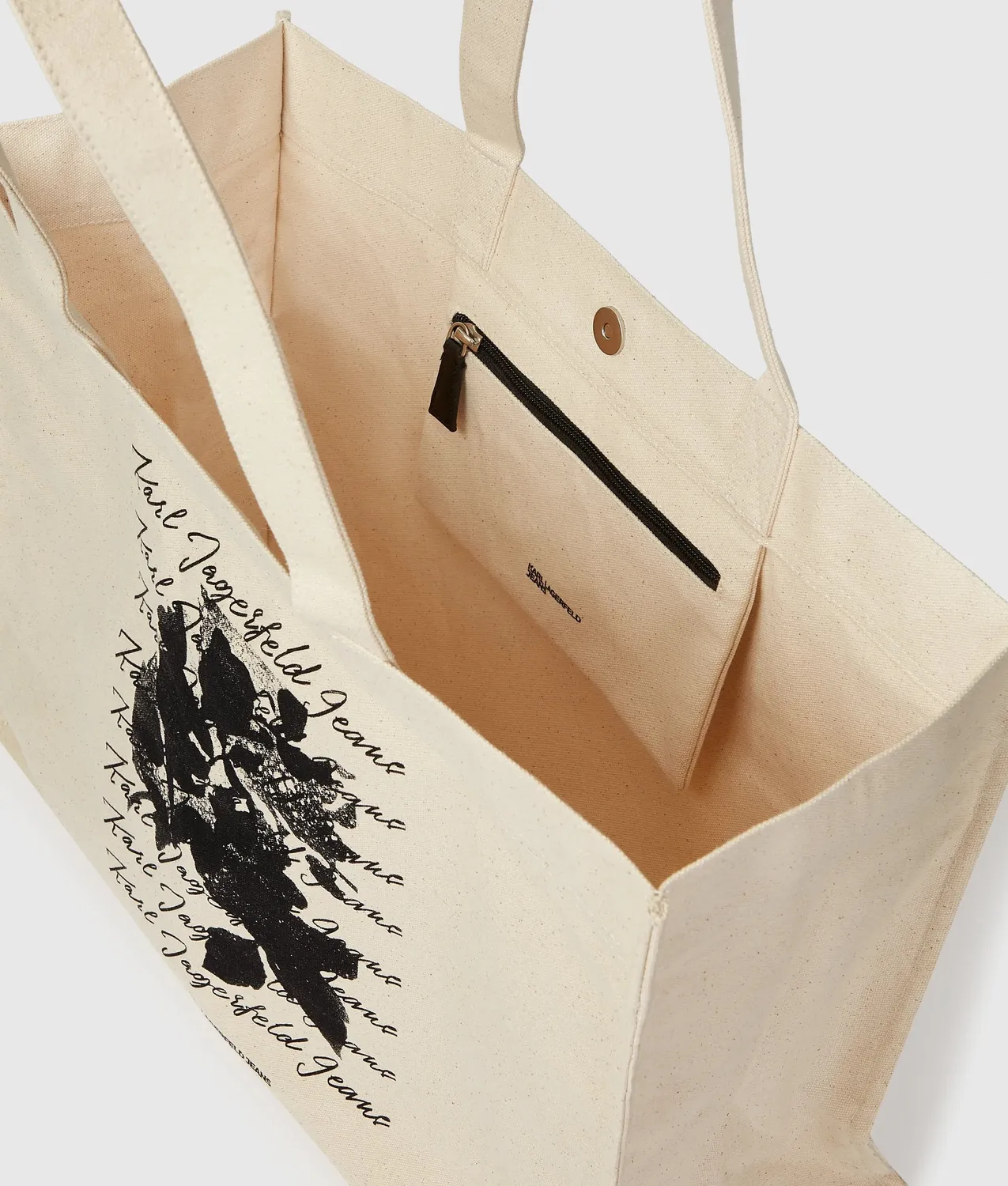 Karl Lagerfeld KL Jeans Floral Shopper Canvas Einheitsgröße