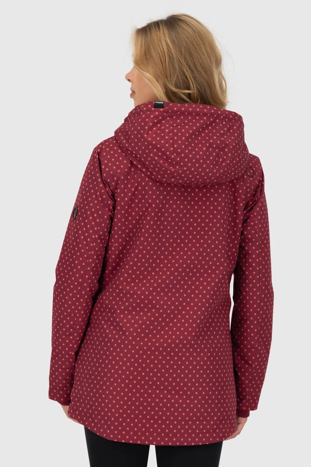 Alife & Kickin LilouAK B Winterjacke dunkelrot Teddyfutter