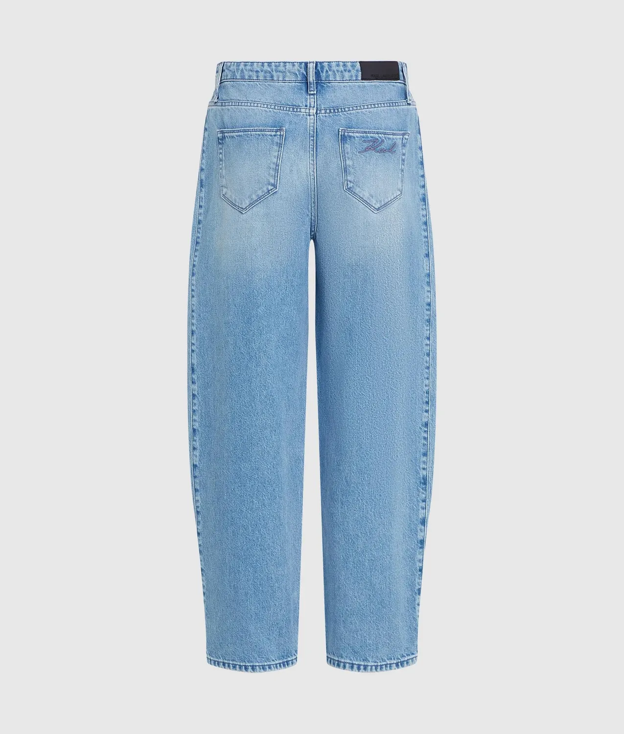 Karl Lagerfeld Barrel-Leg Jeans mid-rise Gr. 24-30 Denim