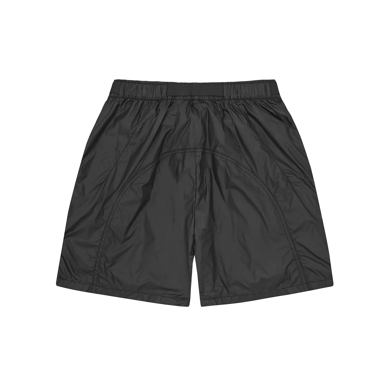 Corteiz Alcatraz Nylon Patch Shorts Schwarz Nylon