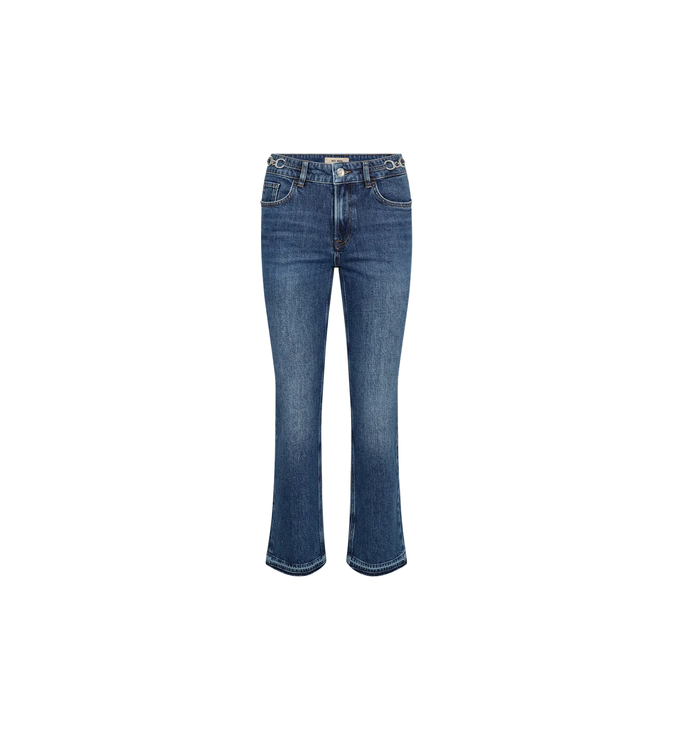 Mos Mosh MMAshley Galleon Flare Jeans Blau Mid Waist