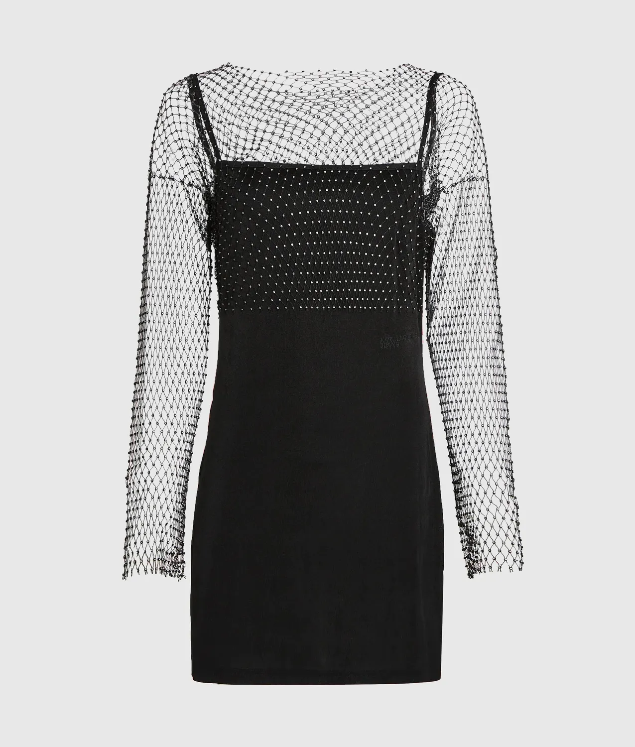 Karl Lagerfeld KL Jeans Meshkleid Chainmail