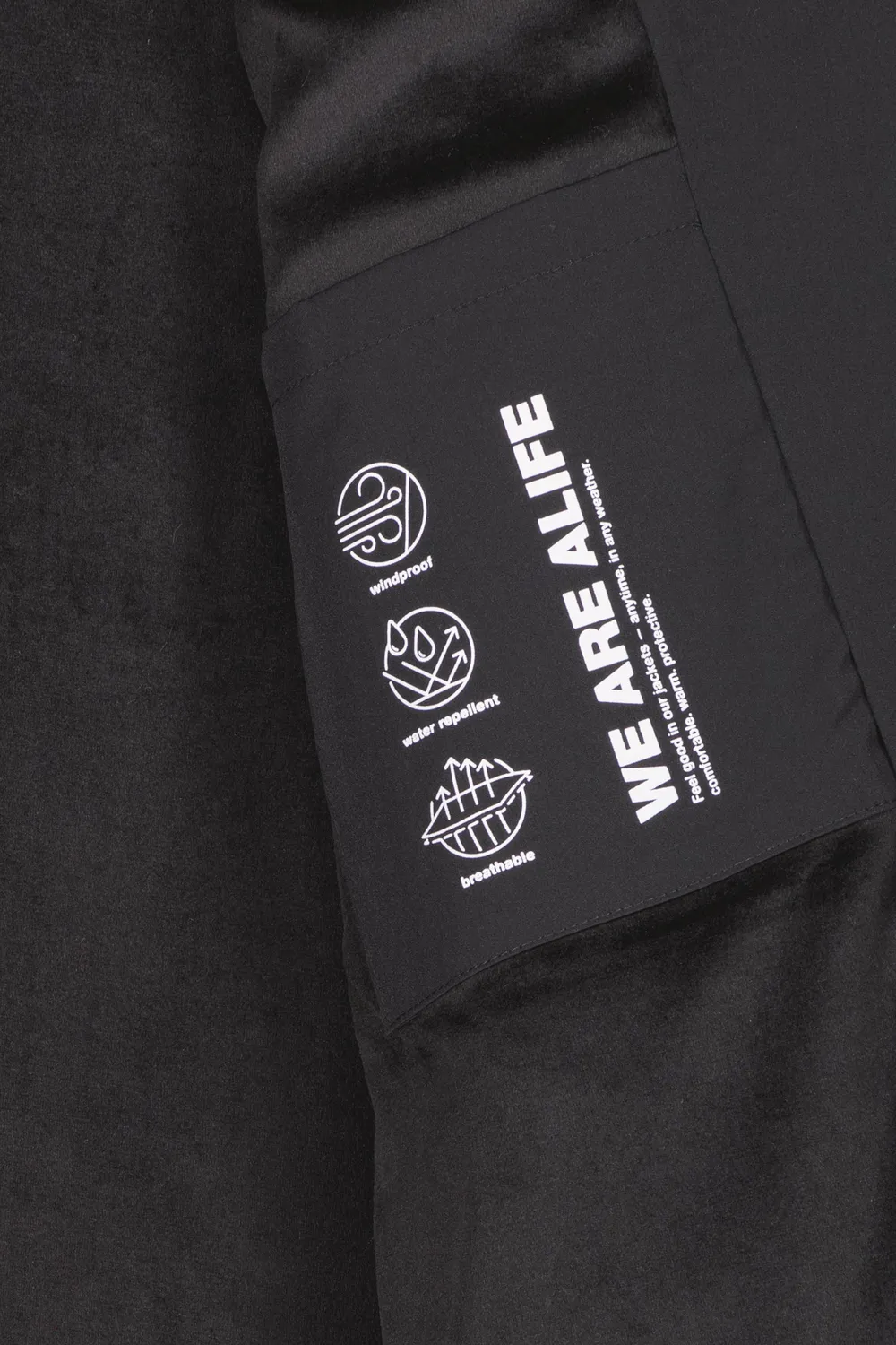 Alife & Kickin TorilAK A Longjacke Schwarz Leicht