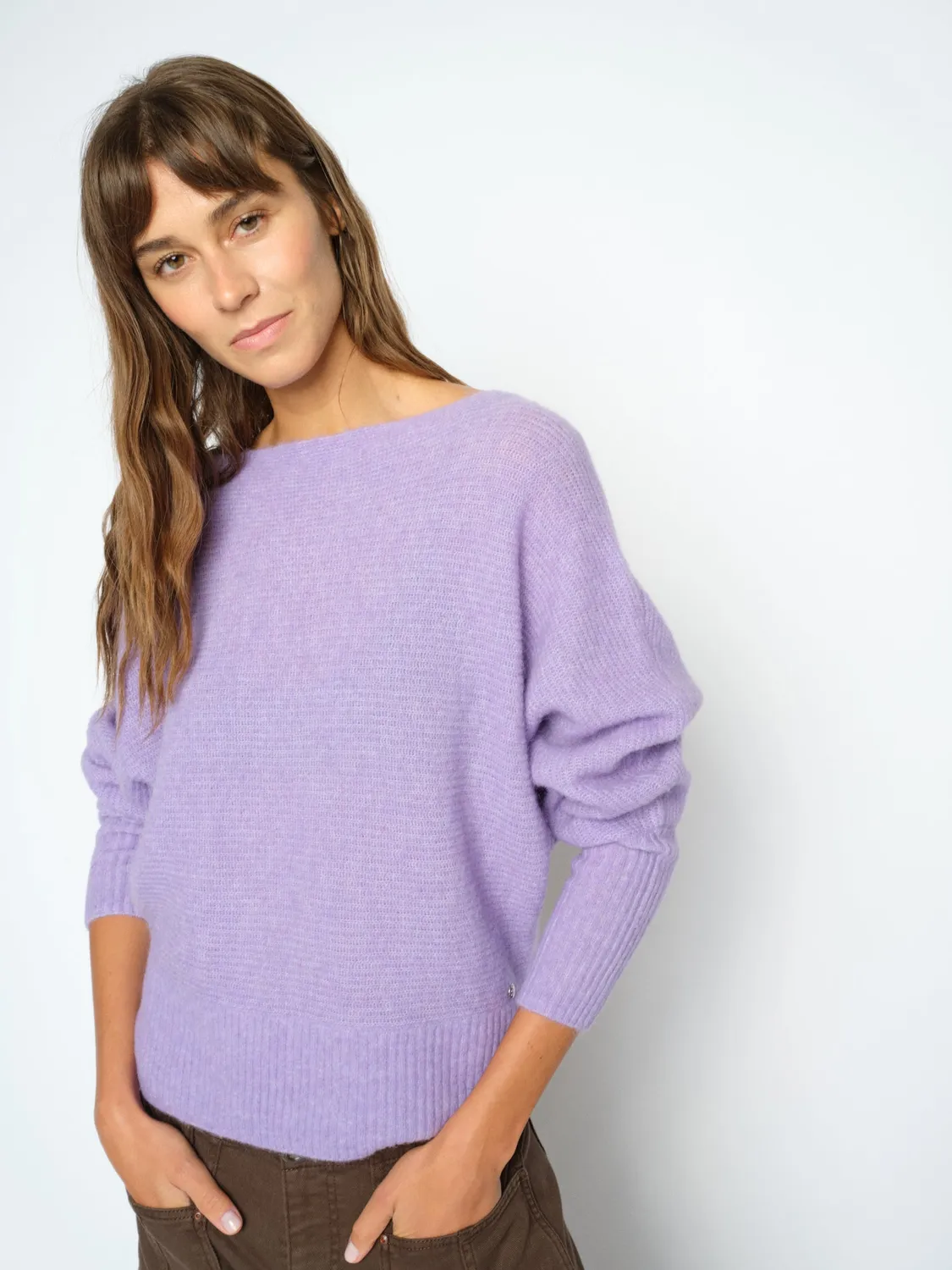 Mos Mosh MMThora Boatneck Pullover Delicioso Wollmix XS