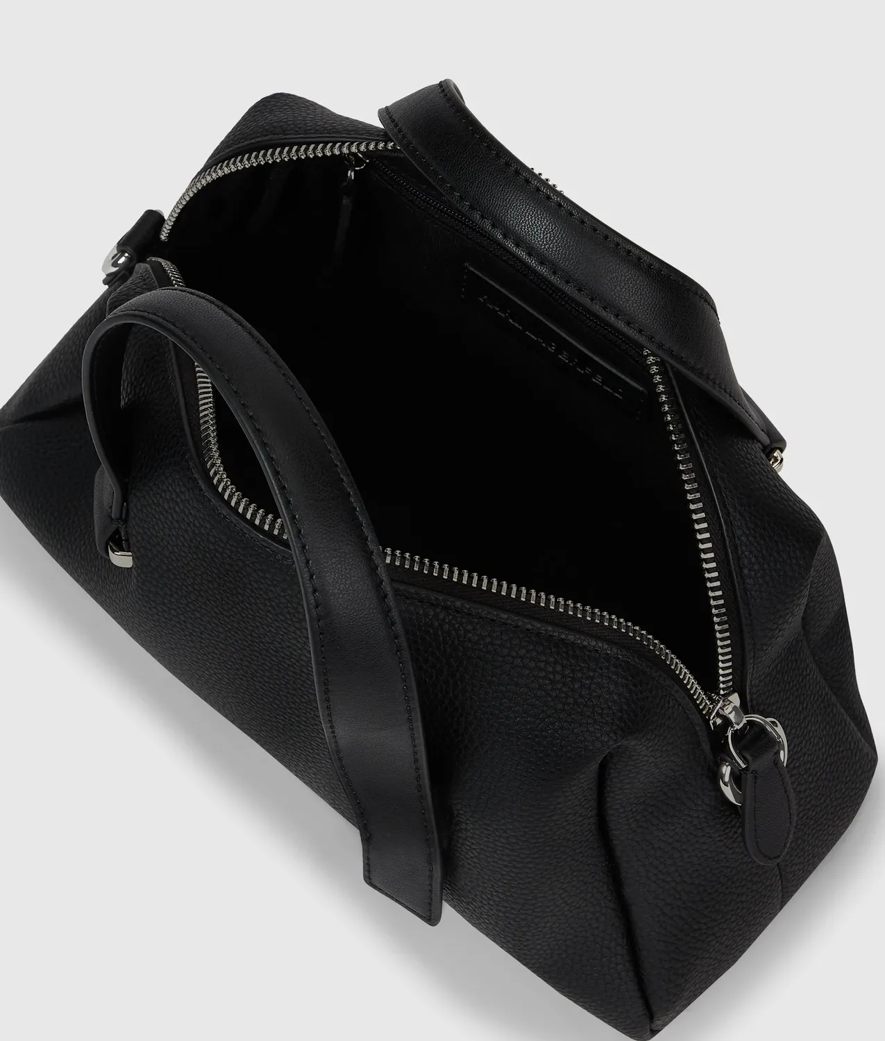 Karl Lagerfeld Ikon Pebble Satchel-Tasche Charm Einheitsgröße