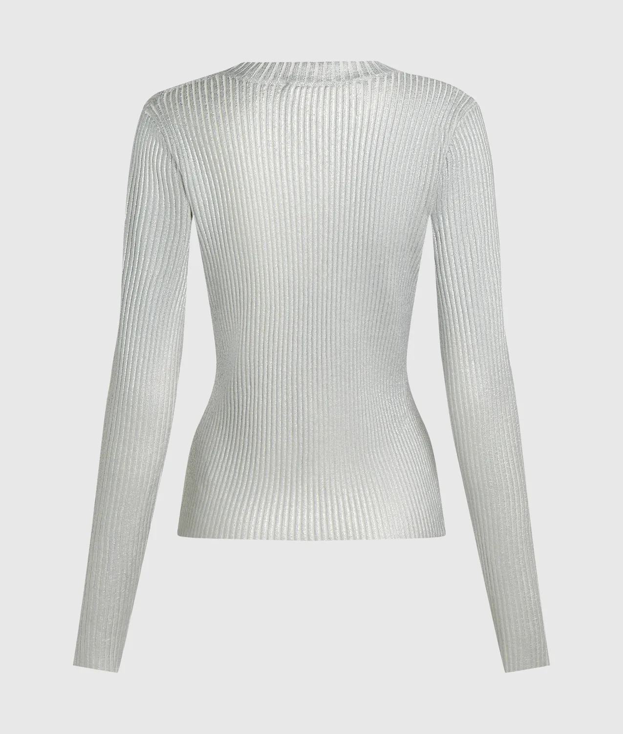 Karl Lagerfeld Jeans Metallic Pullover beschichtet Cut-out