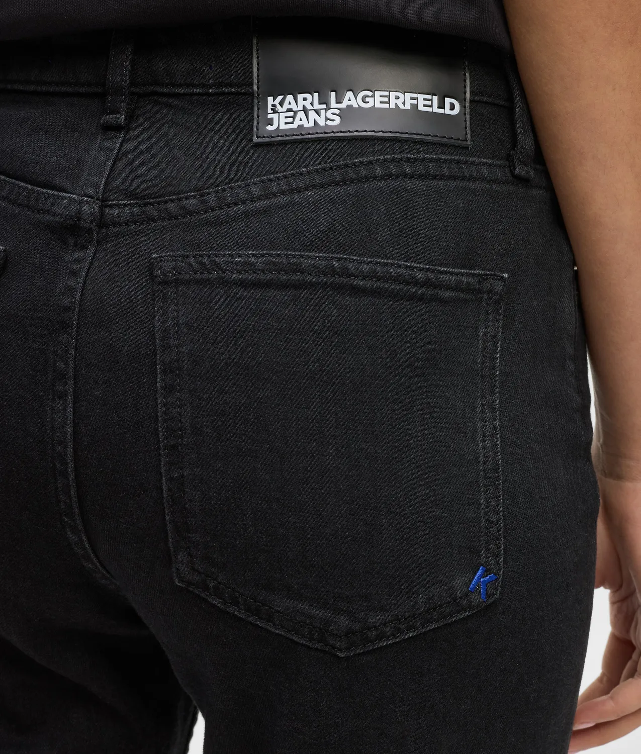 Karl Lagerfeld Jeans Mom Jeans High-Rise Jeans stonewashed