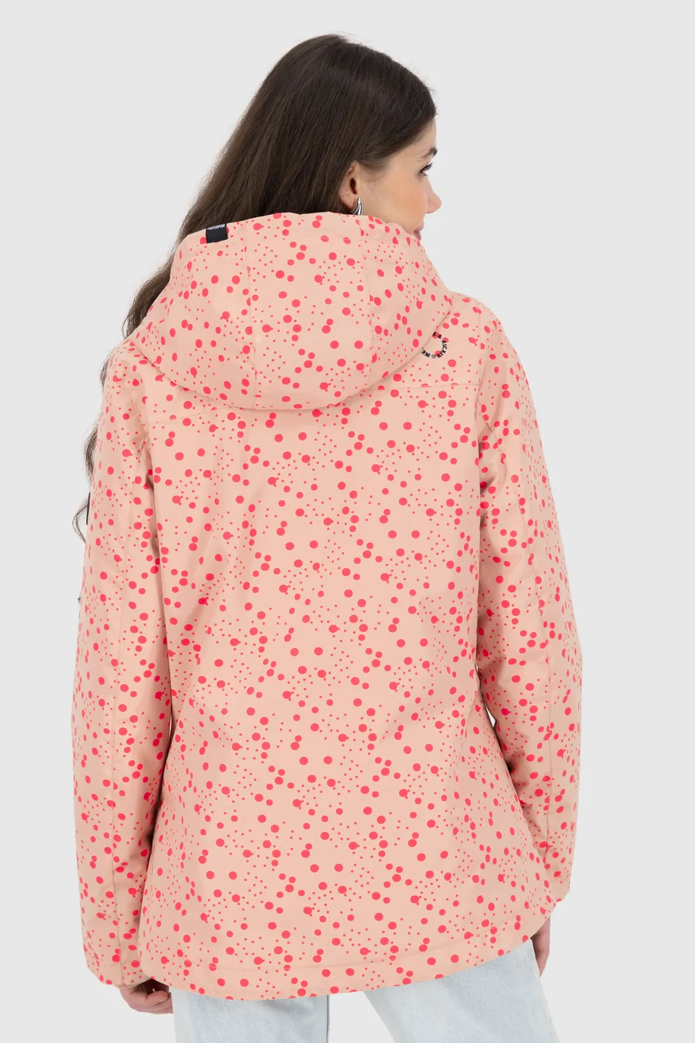 Alife & Kickin LilouAK B Übergangsjacke Rot Alloverprint