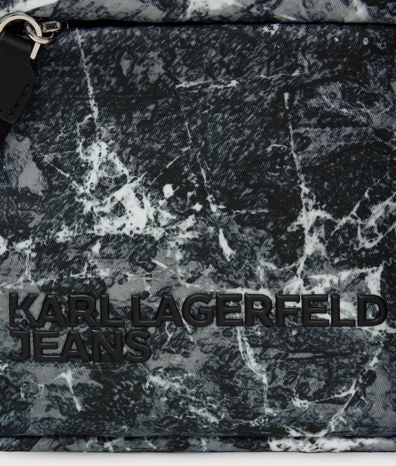Karl Lagerfeld KL Jeans Nylon Graffiti Umhängetasche One Size