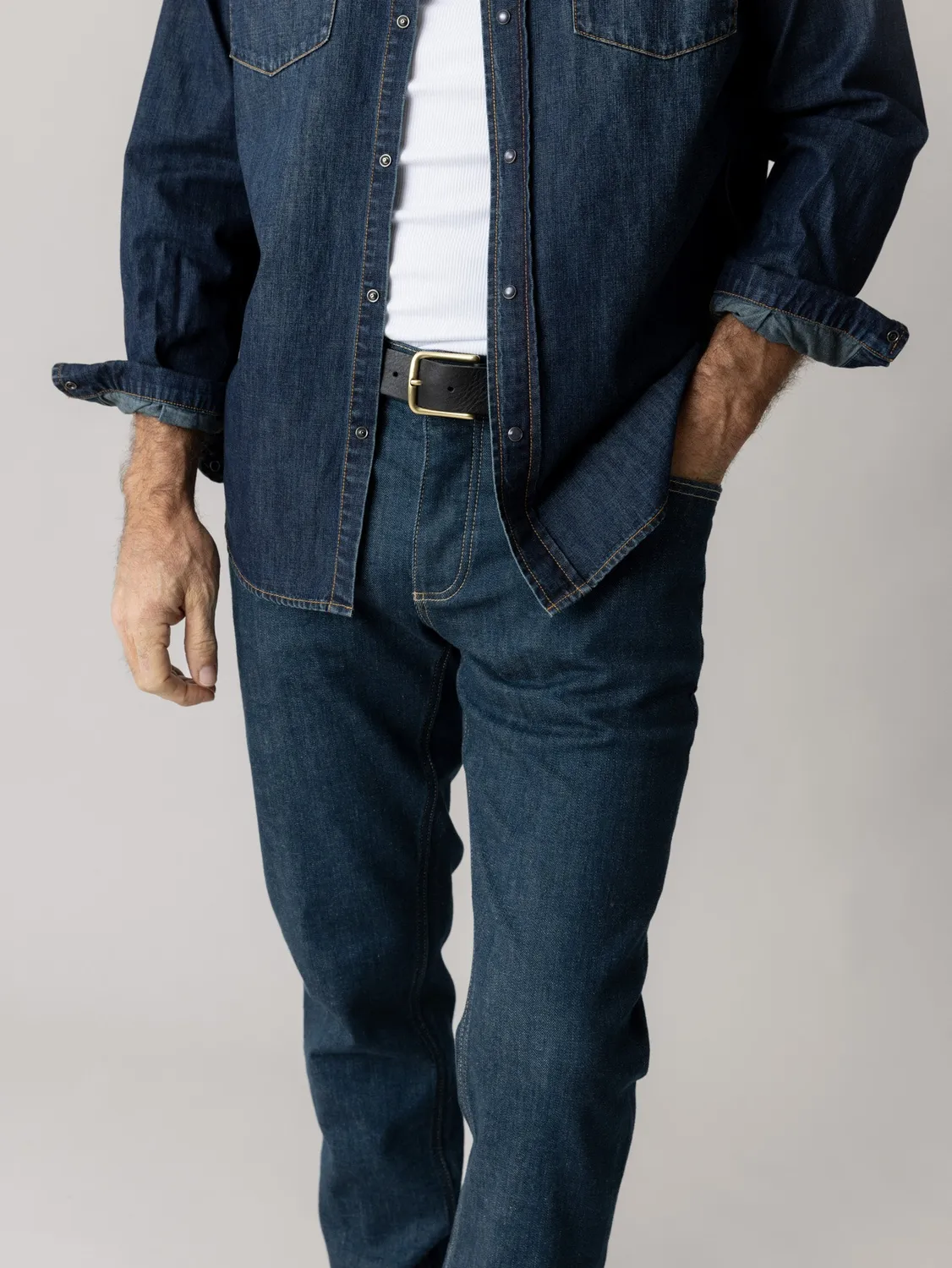 Mos Mosh Andrew Florence Jeans Blue Denim Regular