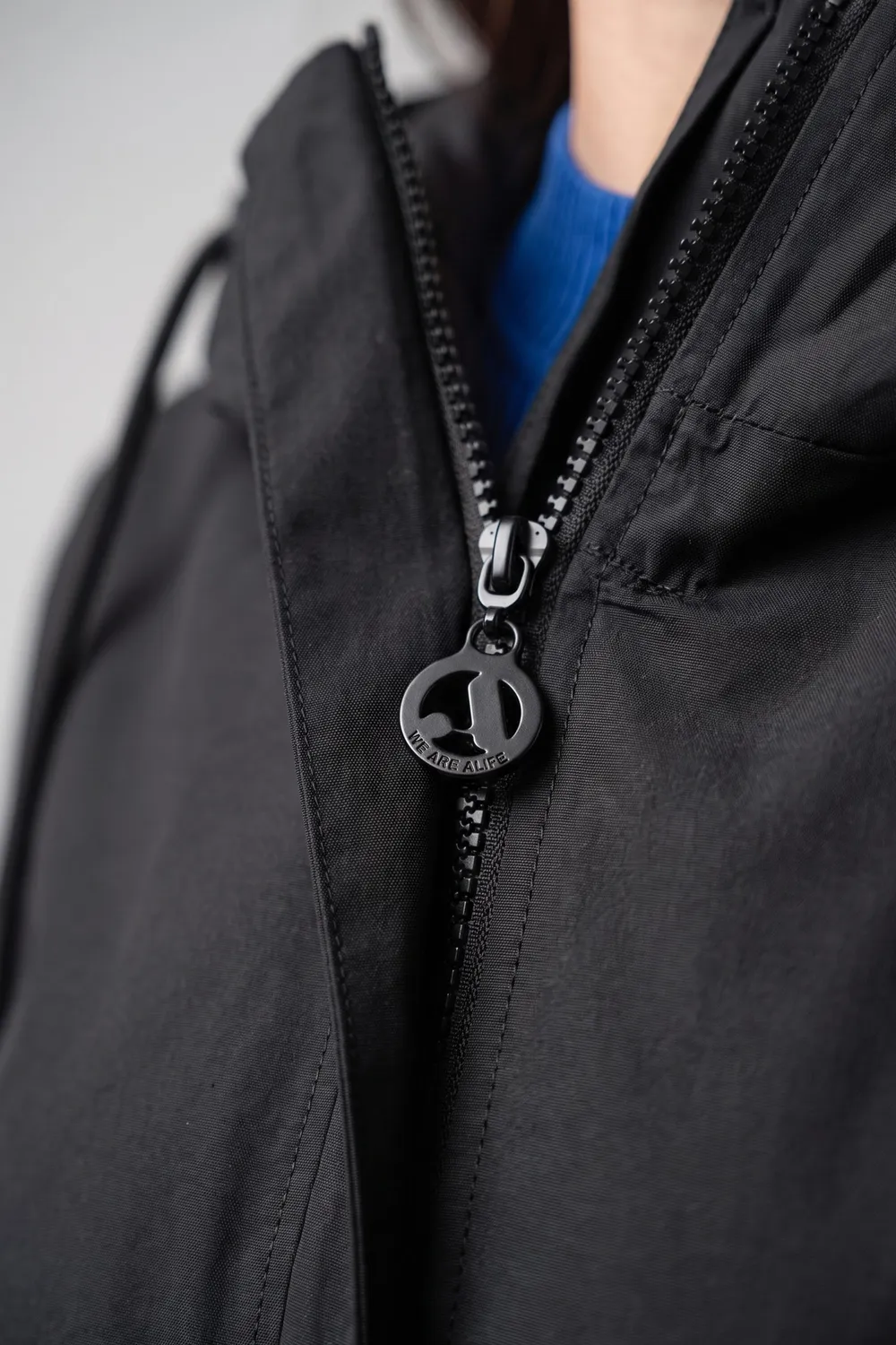 Alife & Kickin TirilAK A Regenjacke Schwarz Damen wasserdicht