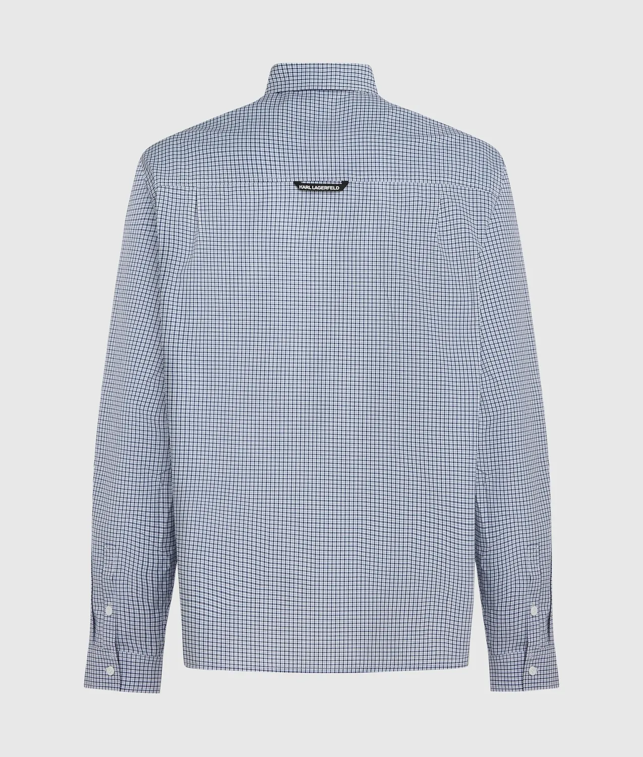 Karl Lagerfeld Ikon Checked Hemd Karo Button-Down