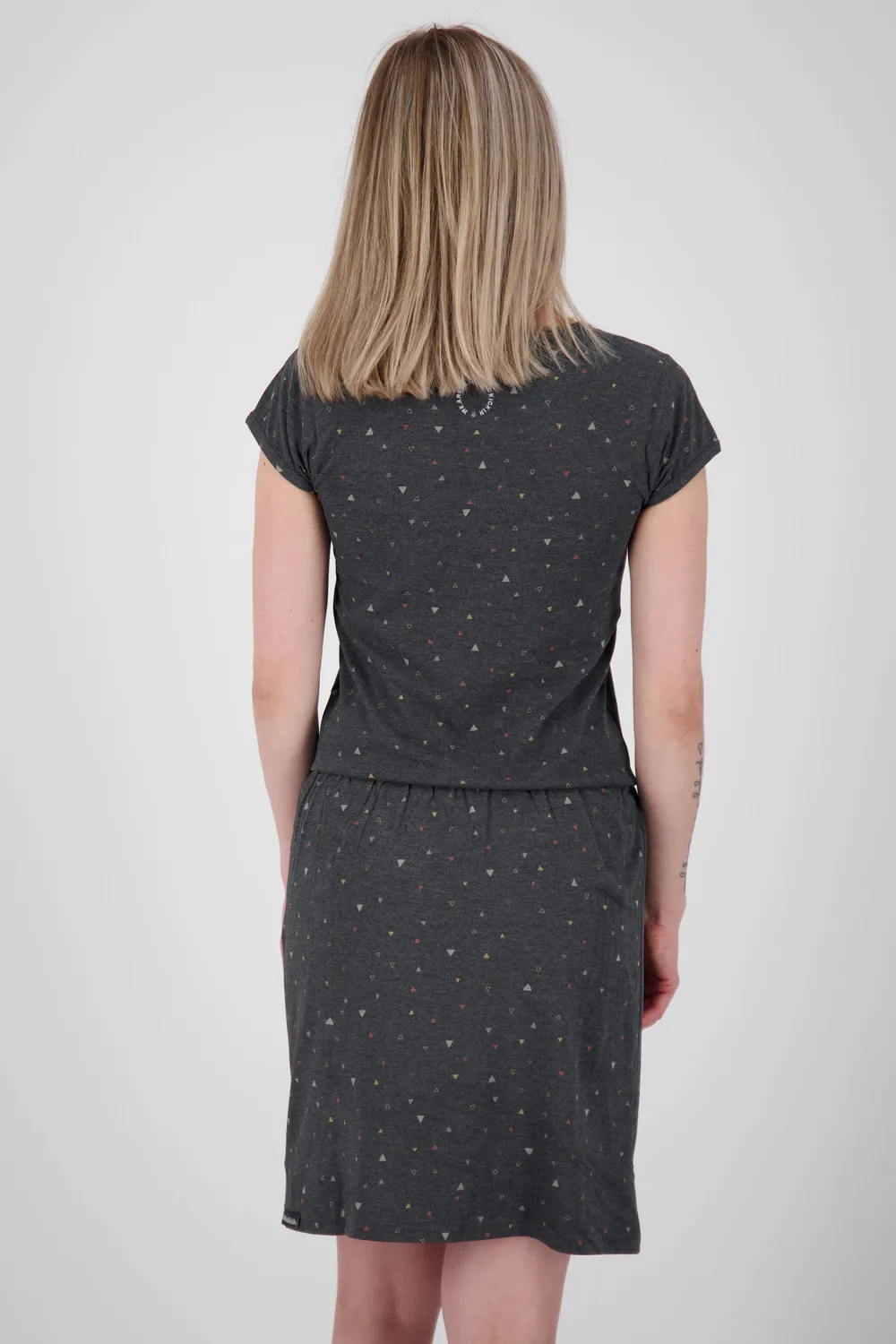 Alife & Kickin ShannaAK B Kleid Schwarz Muster Gr. S