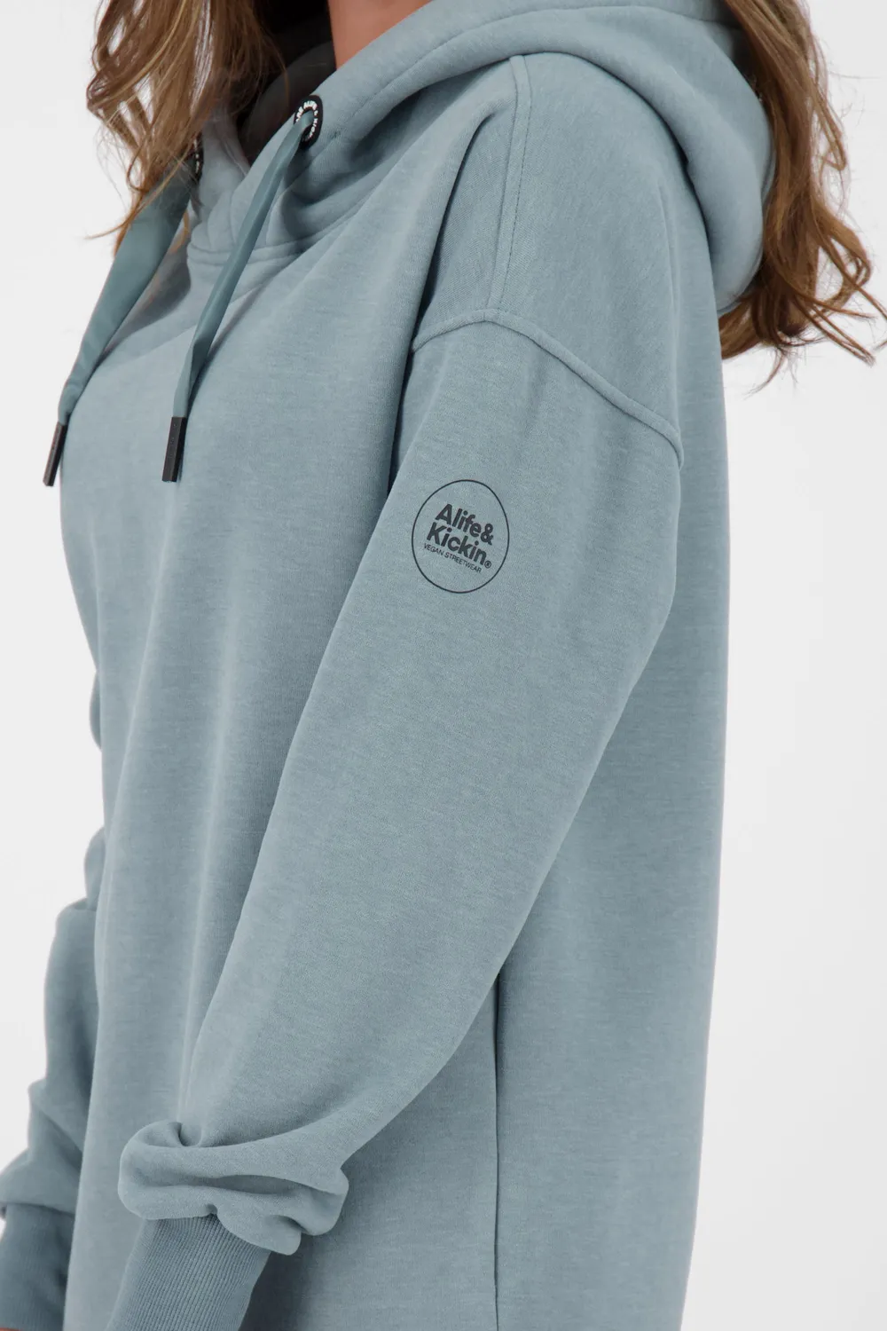 Alife & Kickin JessicaAK A Sweat Grau mit Kapuze