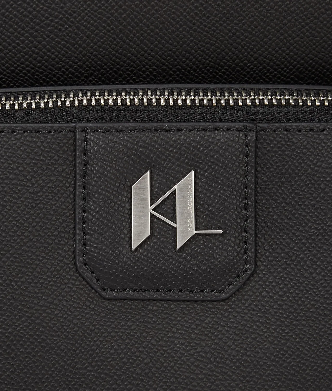Karl Lagerfeld K/Monogram Rucksack Leder One Size schwarz