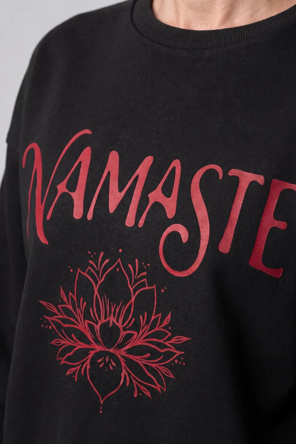 Alife & Kickin ElsaAK P Sweatshirt Namaste Schwarz Damen