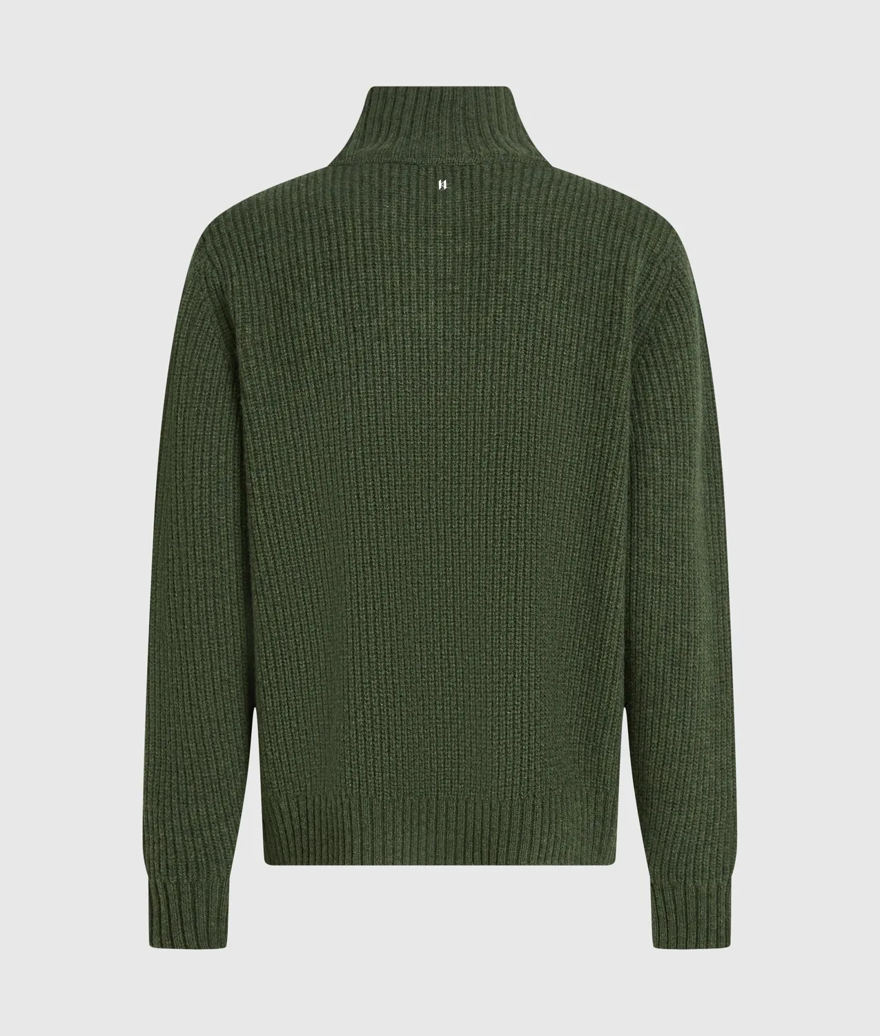Karl Lagerfeld Half-Zip Rollkragenpullover Lammwolle