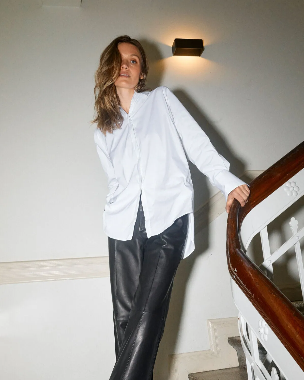 Mos Mosh Enola Bluse Oversize Langarm