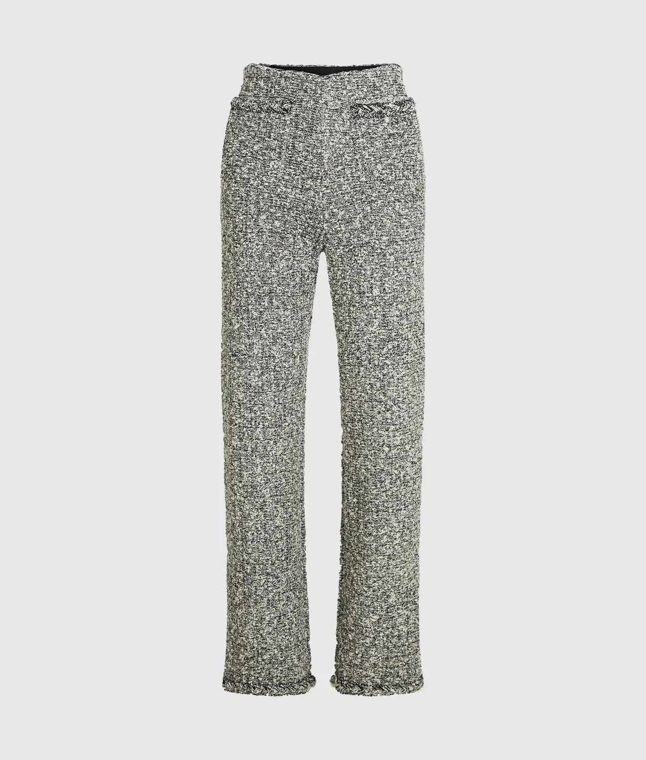 Karl Lagerfeld Bouclé Strickhose Anzughose Damen