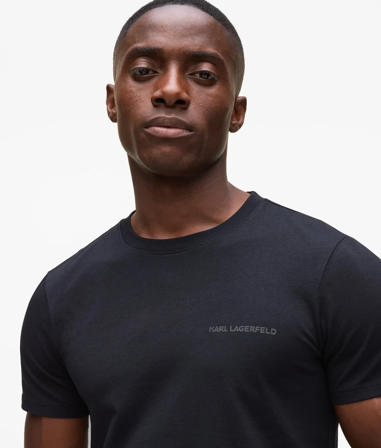 Karl Lagerfeld Logo T-Shirt 2er-Pack hell