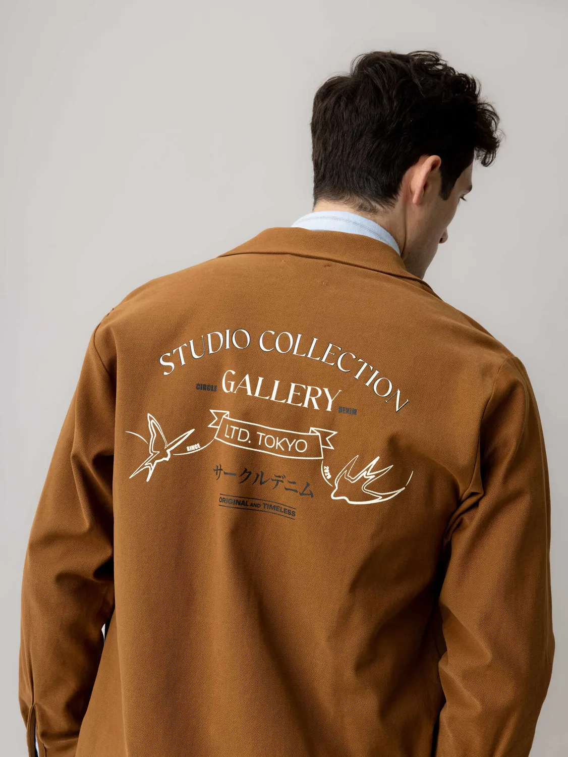 Mos Mosh MMGBassey Tokio Jacket Workwear-Jacke Cocoa Brown