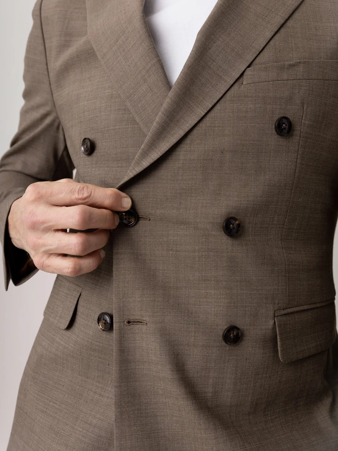 Mos Mosh MMGLui Dynamic Luxe Blazer Falcon 50 Wollmix