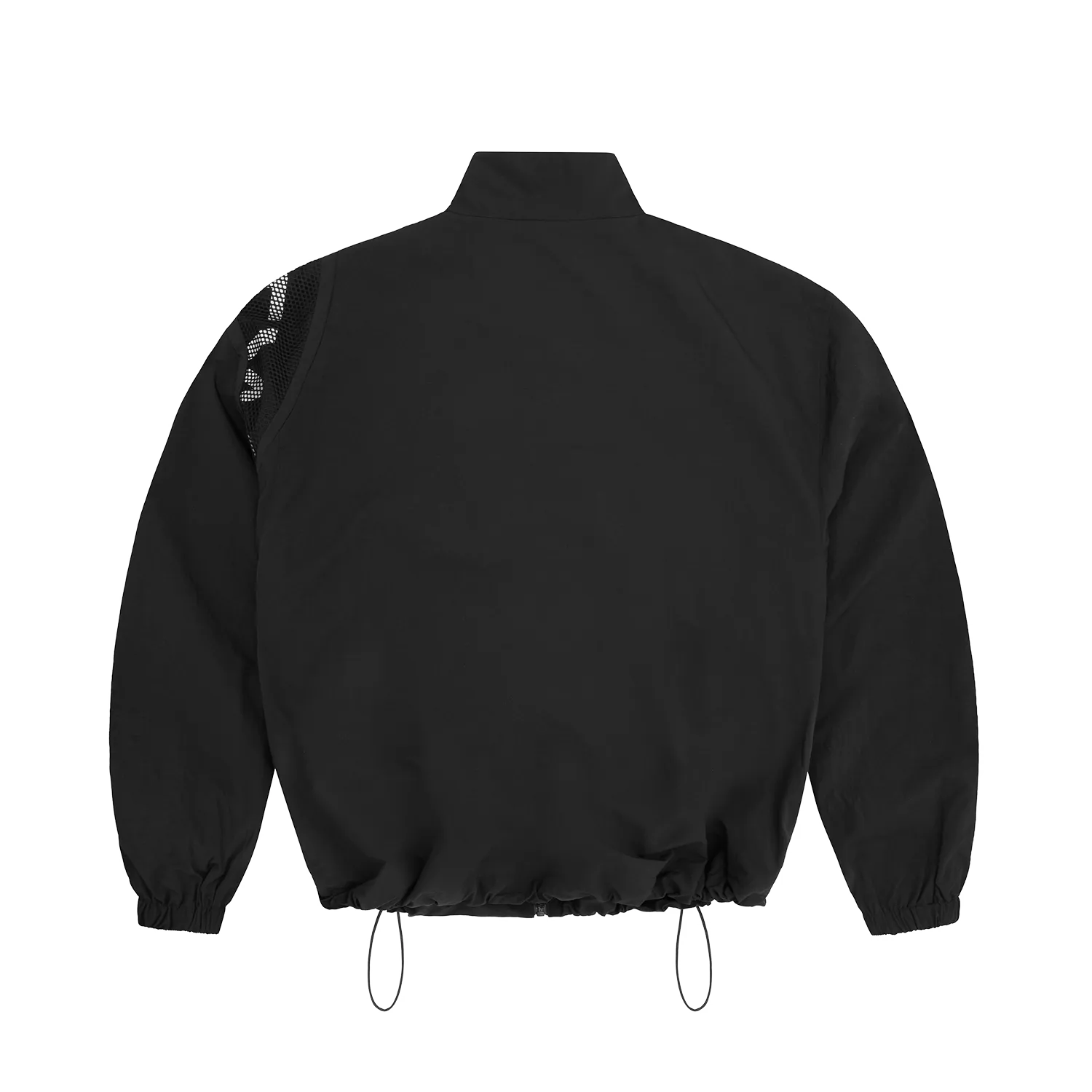 Corteiz Bias Panel Shuku Jacke Schwarz Nylon wasserabweisend