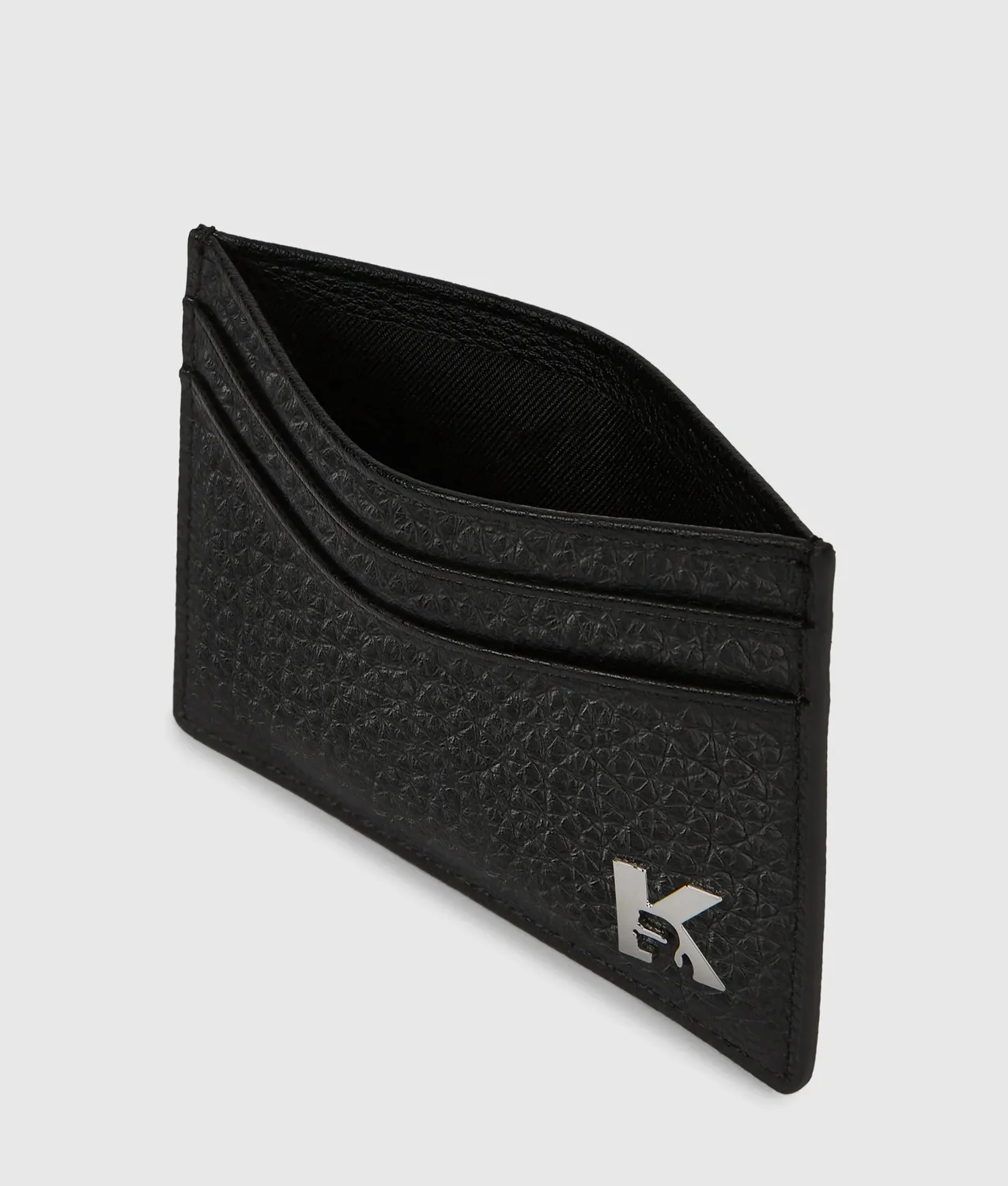Karl Lagerfeld Jeans K Logo Kartenetui genarbt