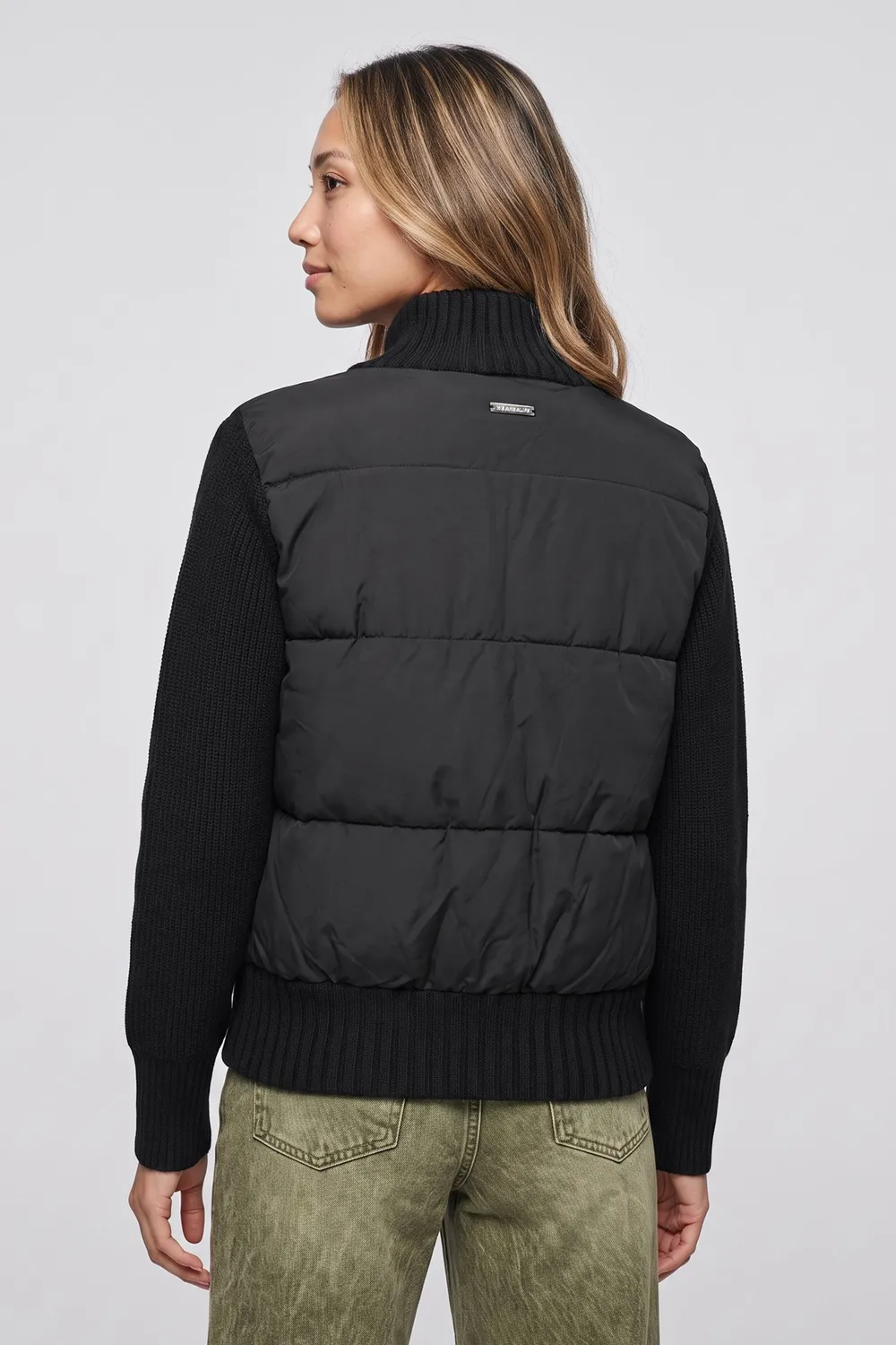 Alife & Kickin LyaAK A Jacke Schwarz Damen leicht