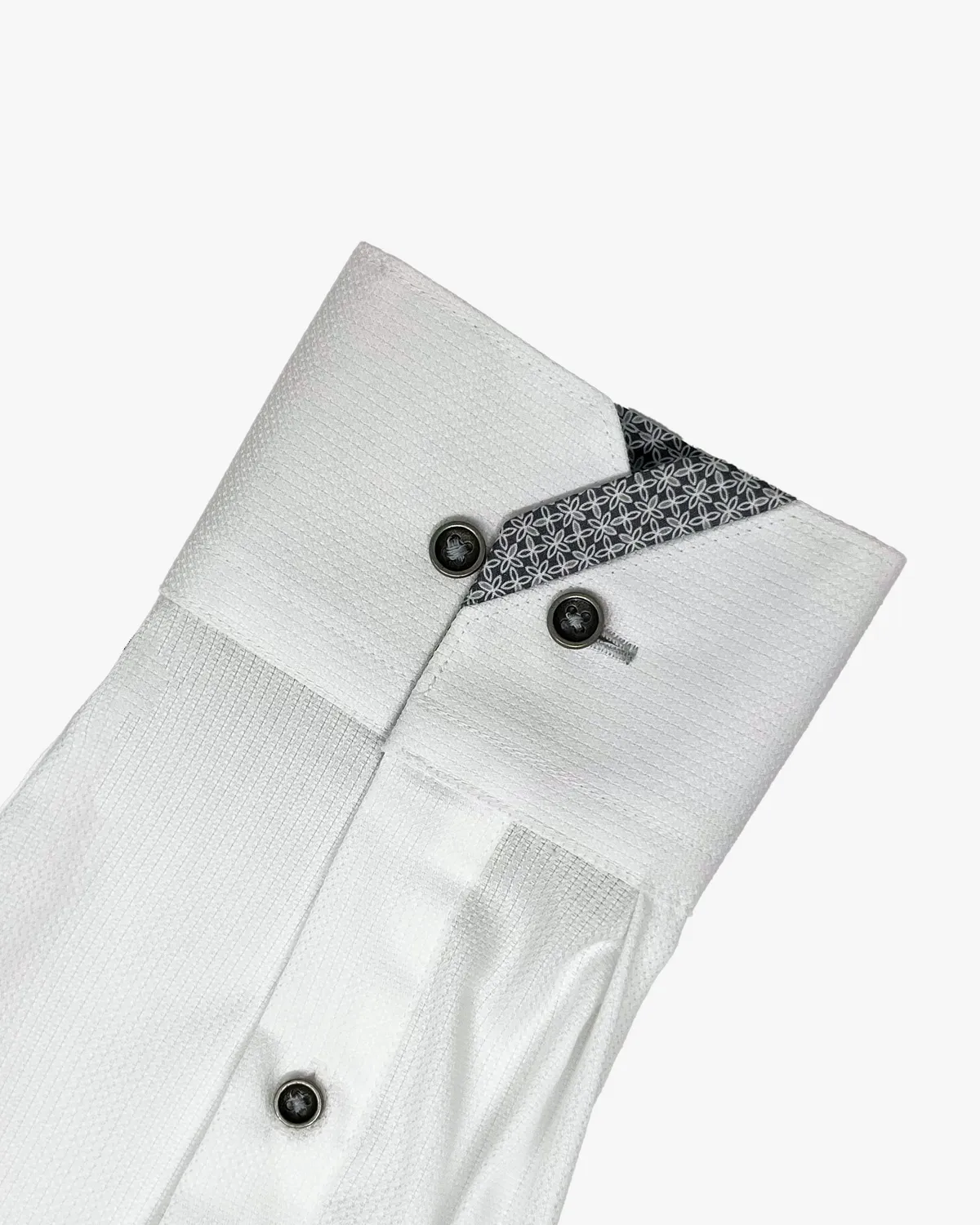 Gloriette Vienna Fashion Fit Trachtenhemd weiß Stehkragen