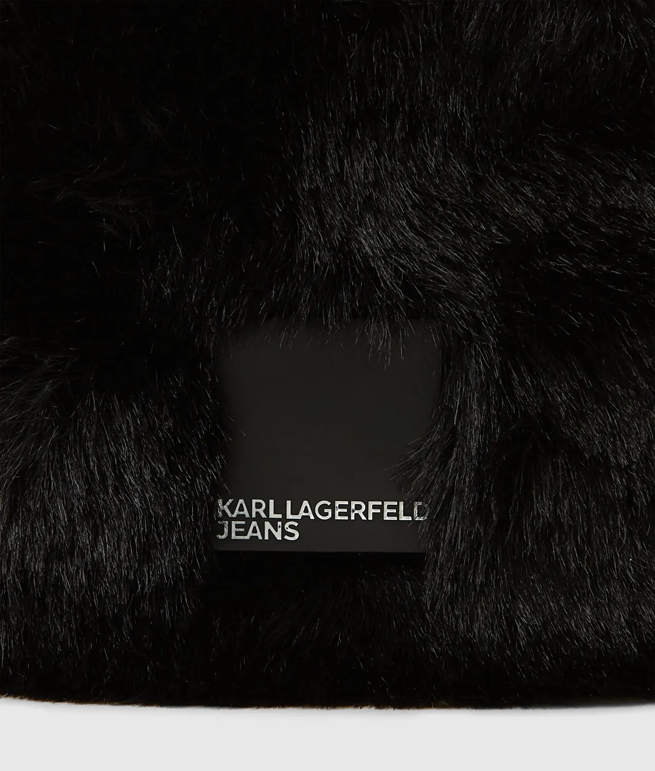 Karl Lagerfeld KL Jeans Box Logo Mini-Tasche Plüsch