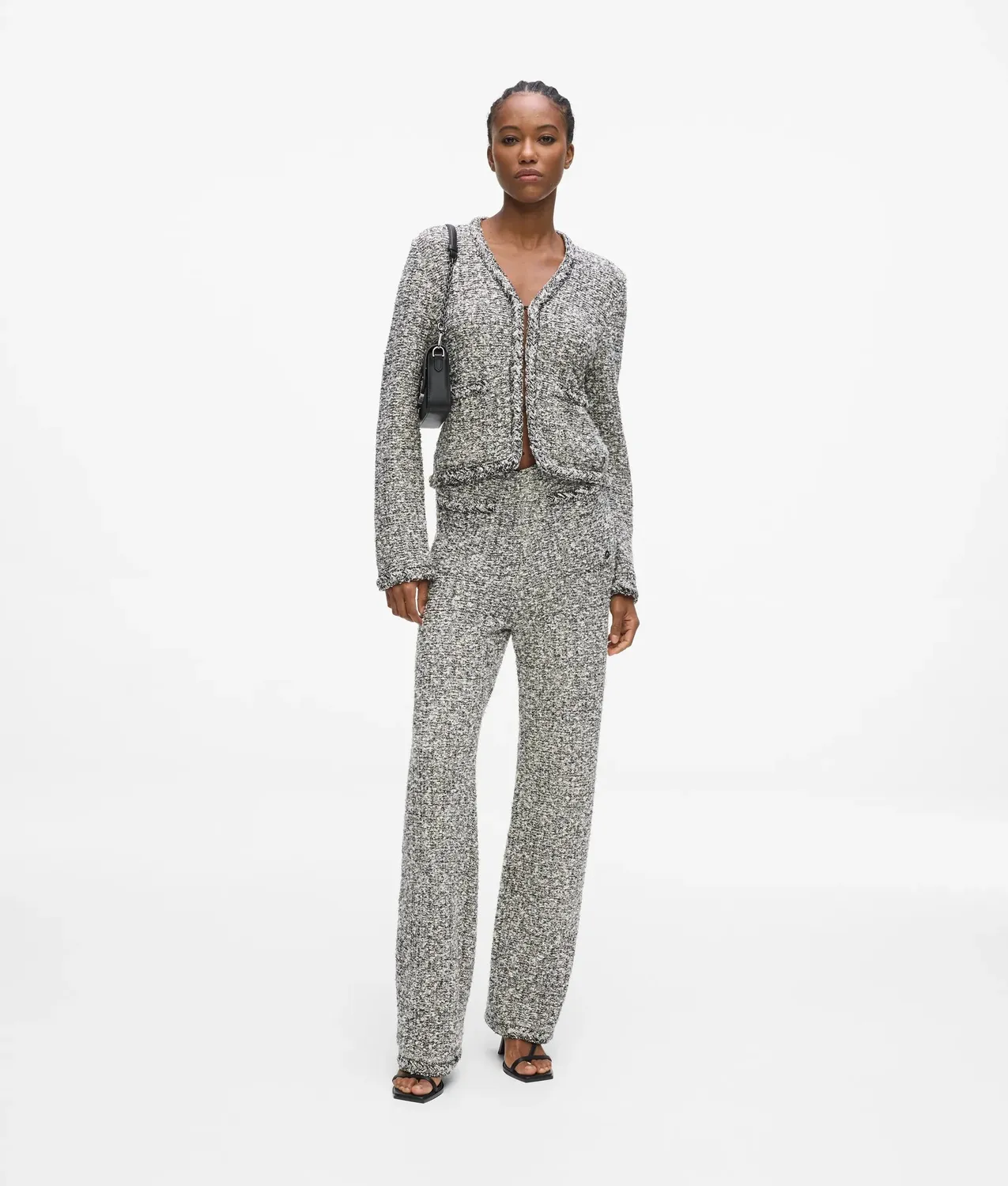 Karl Lagerfeld Bouclé Cardigan Damen Strickjacke