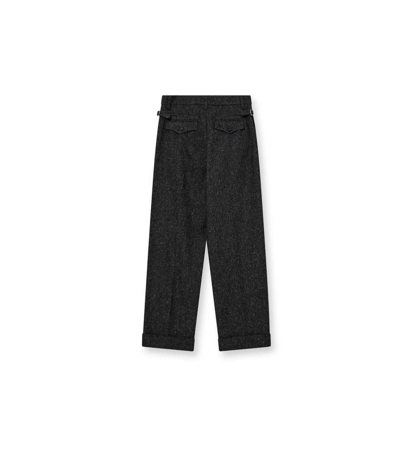 Mos Mosh MMHKnow Lana Pant Hose Dark Grey Melange Glitzer