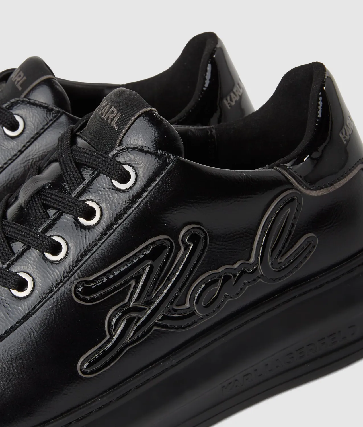 Karl Lagerfeld Eyewear Signature Kapri Sneaker Hochglanz
