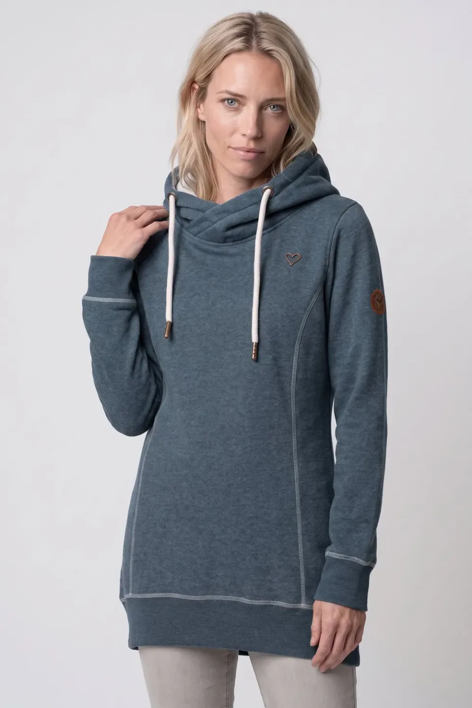 Alife & Kickin AlvaAK A Hoodie dunkelblau Damen