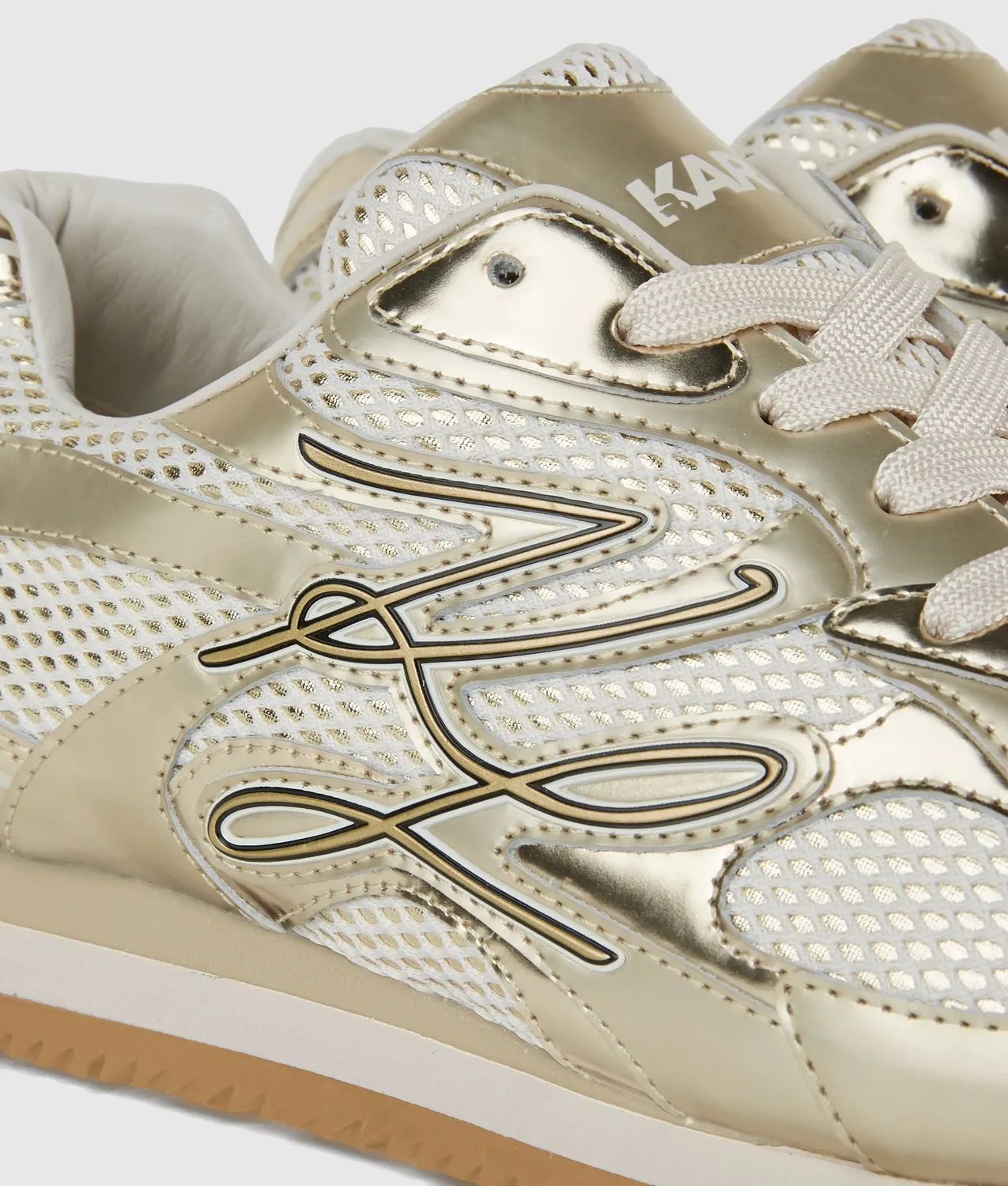 Karl Lagerfeld Velocette Sneaker metallic Damen
