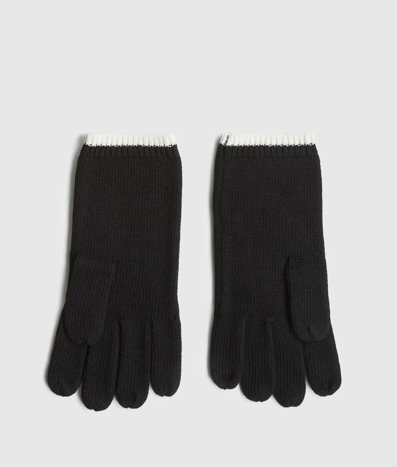 Karl Lagerfeld KL Jeans Logo Handschuhe Wolle
