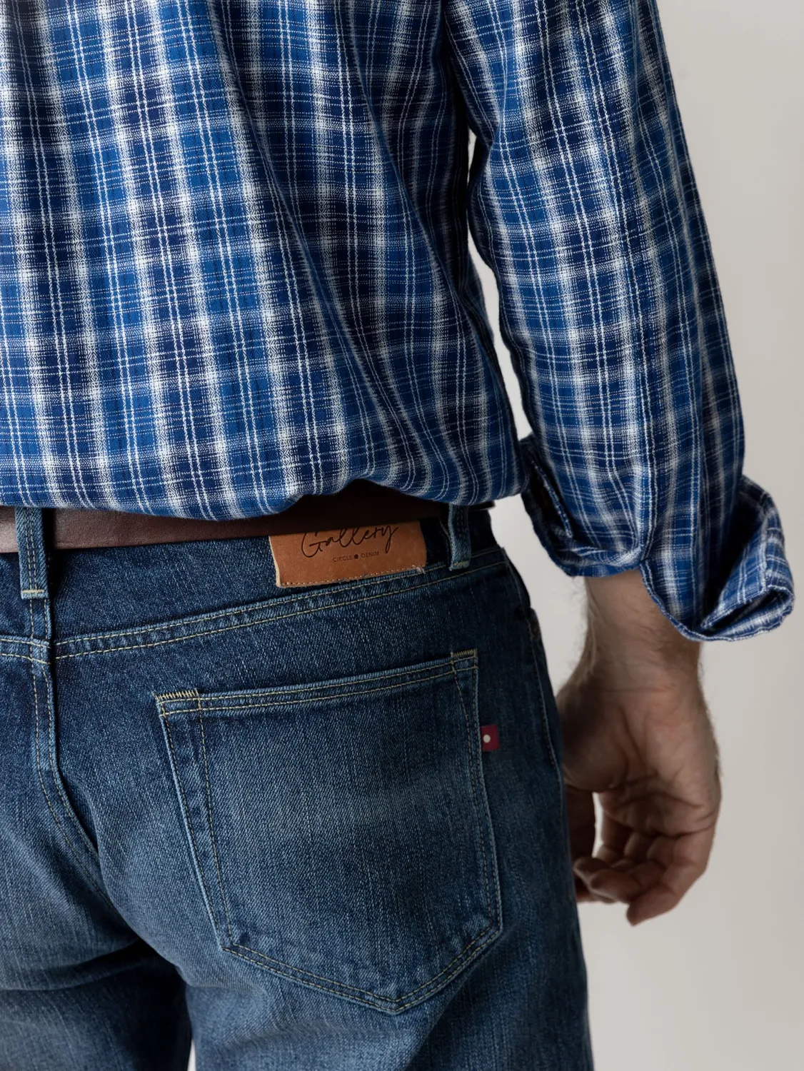 Mos Mosh Andrew Milano Selvedge Jeans Blue Denim