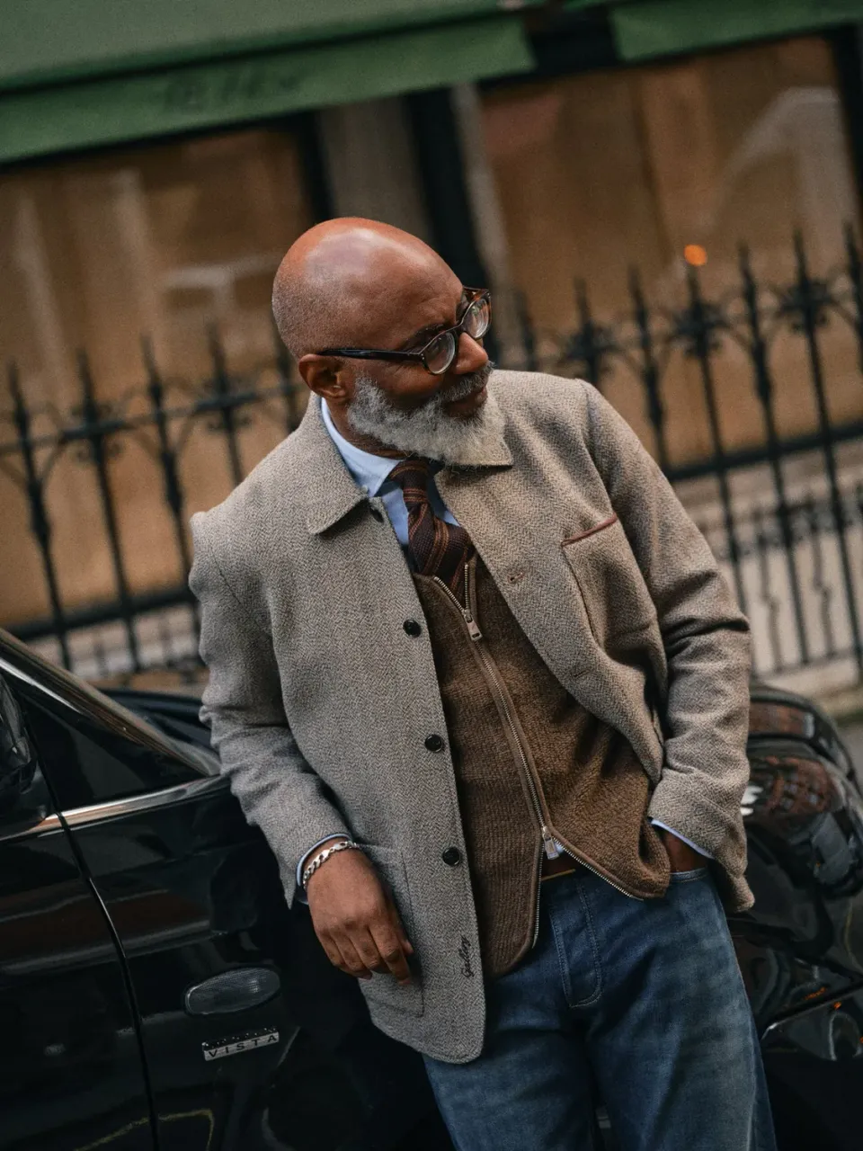 Mos Mosh MMGConor Tweed Jacke Toffee Regular Fit