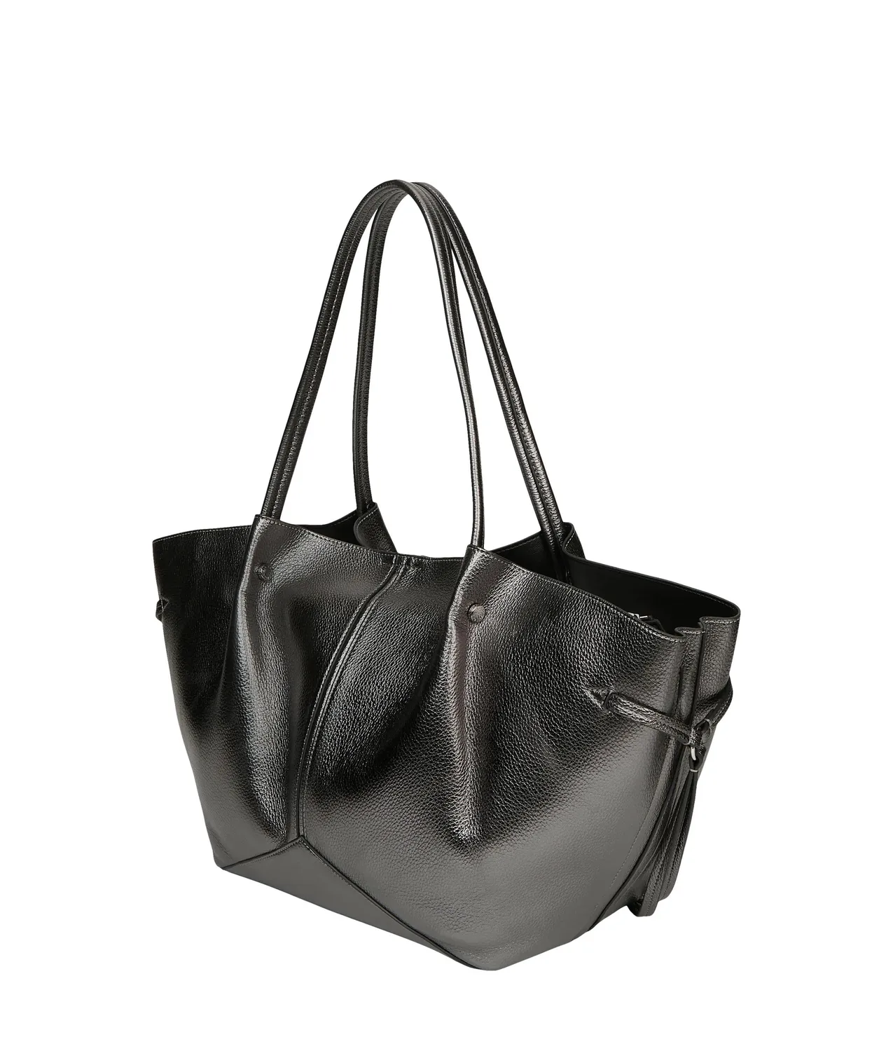Karl Lagerfeld K/Pierced Metallic Tote Shopper Laptopfach