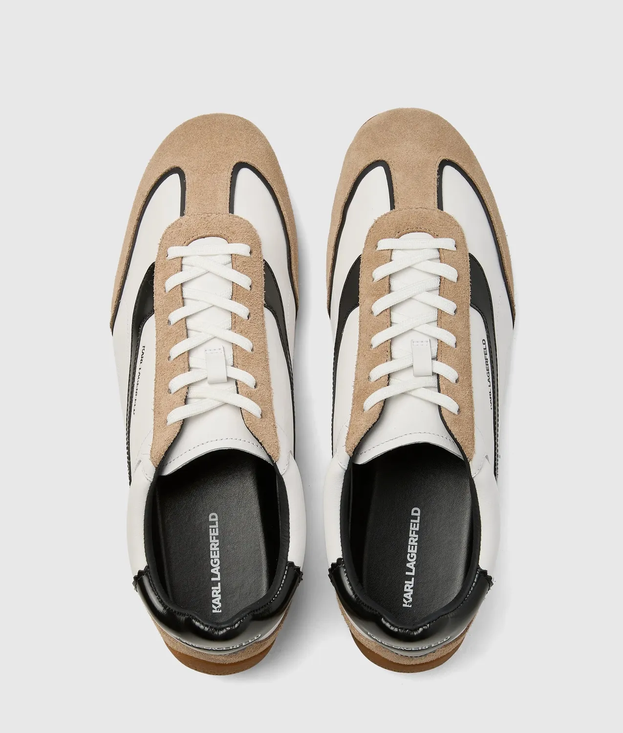 Karl Lagerfeld Devon Low Sneaker Leder Größe 9