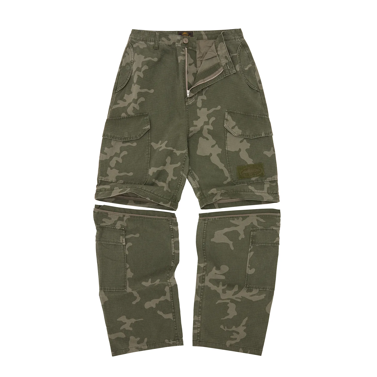Corteiz Guerillaz Convertible Pant Hose Camo Ripstop