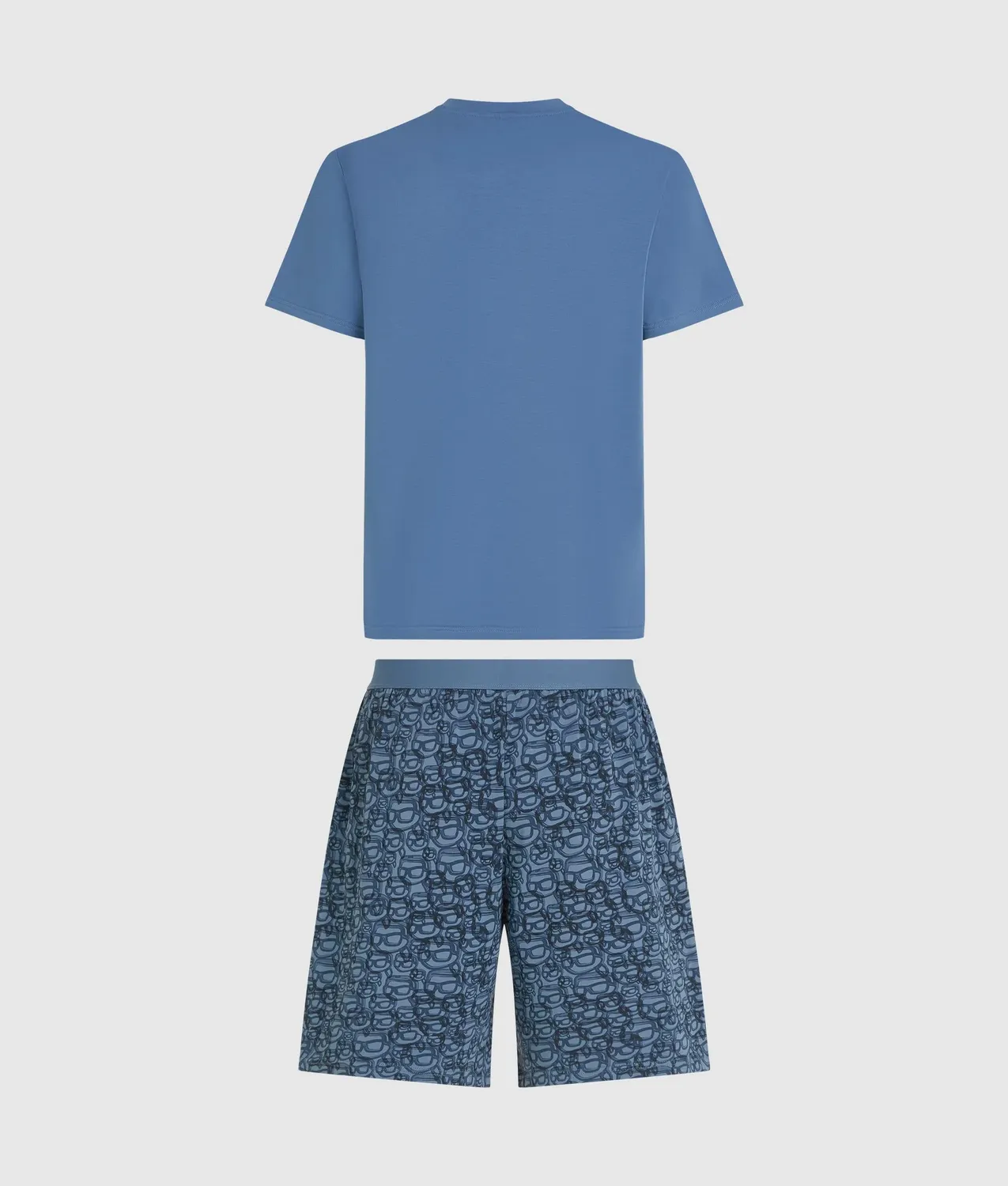 Karl Lagerfeld Ikon Herren Pyjama Set Shorts Shirt