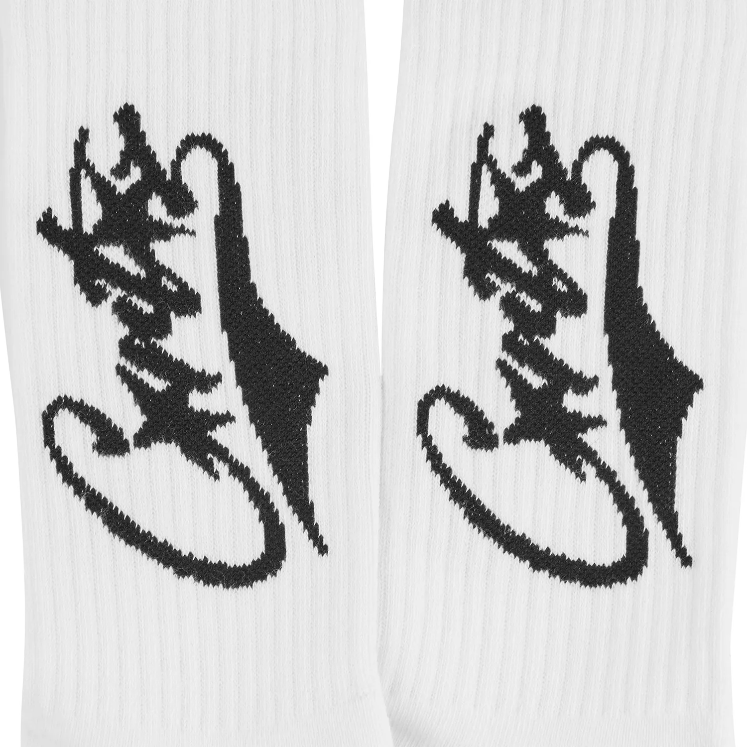 Corteiz Baseball Socken Weiß Lang