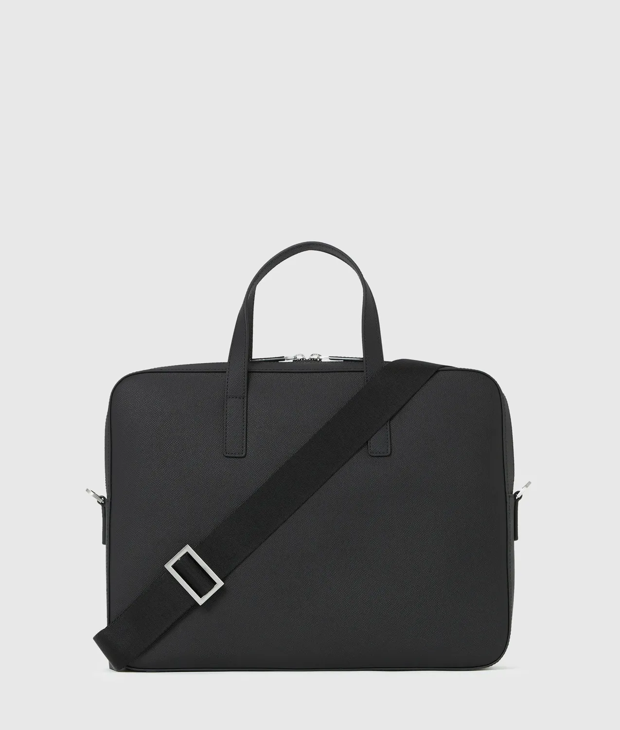 Karl Lagerfeld K/Monogram Aktentasche Leder schwarz