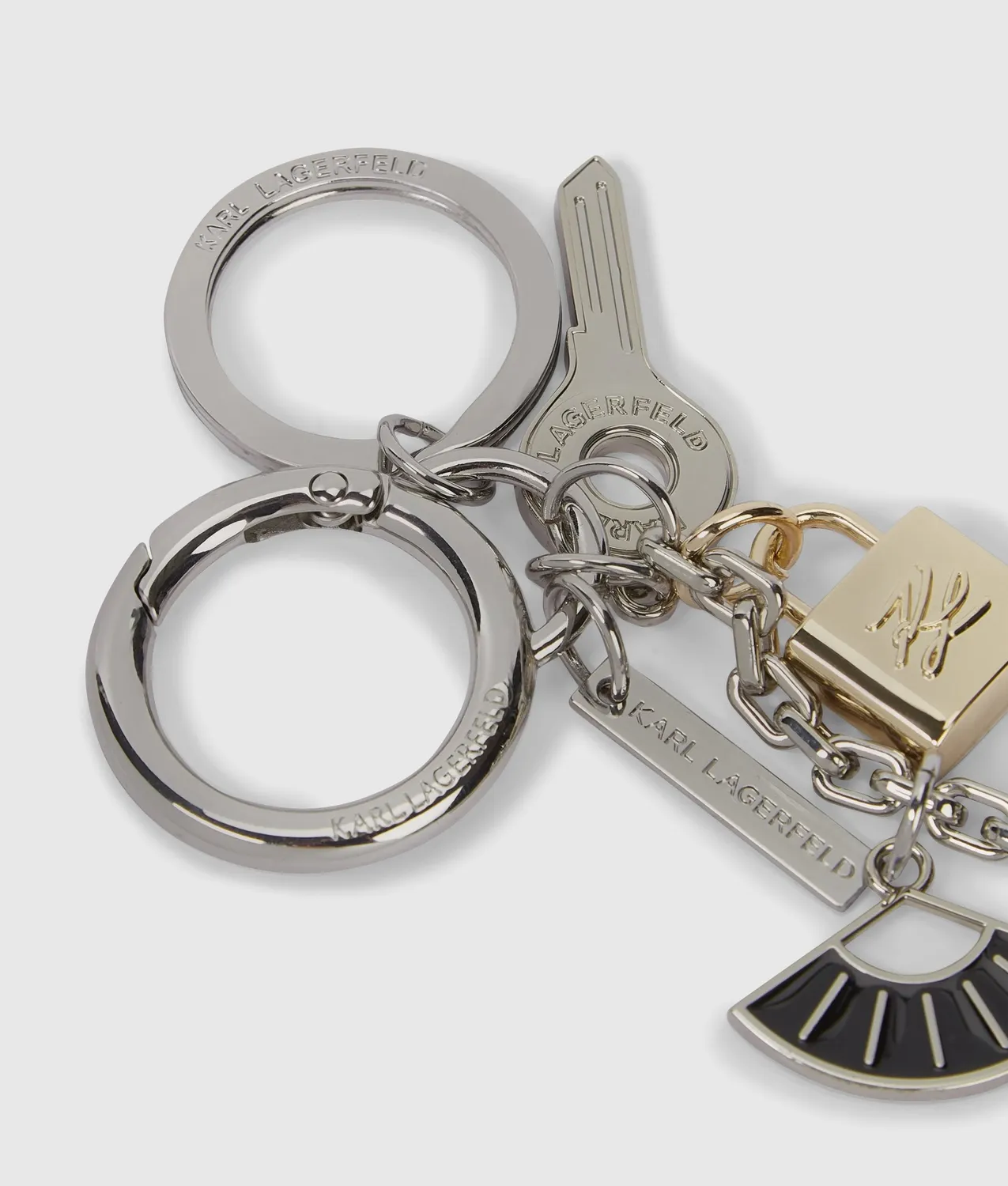 Karl Lagerfeld K/Autograph Schlüsselanhänger Multi-Charm