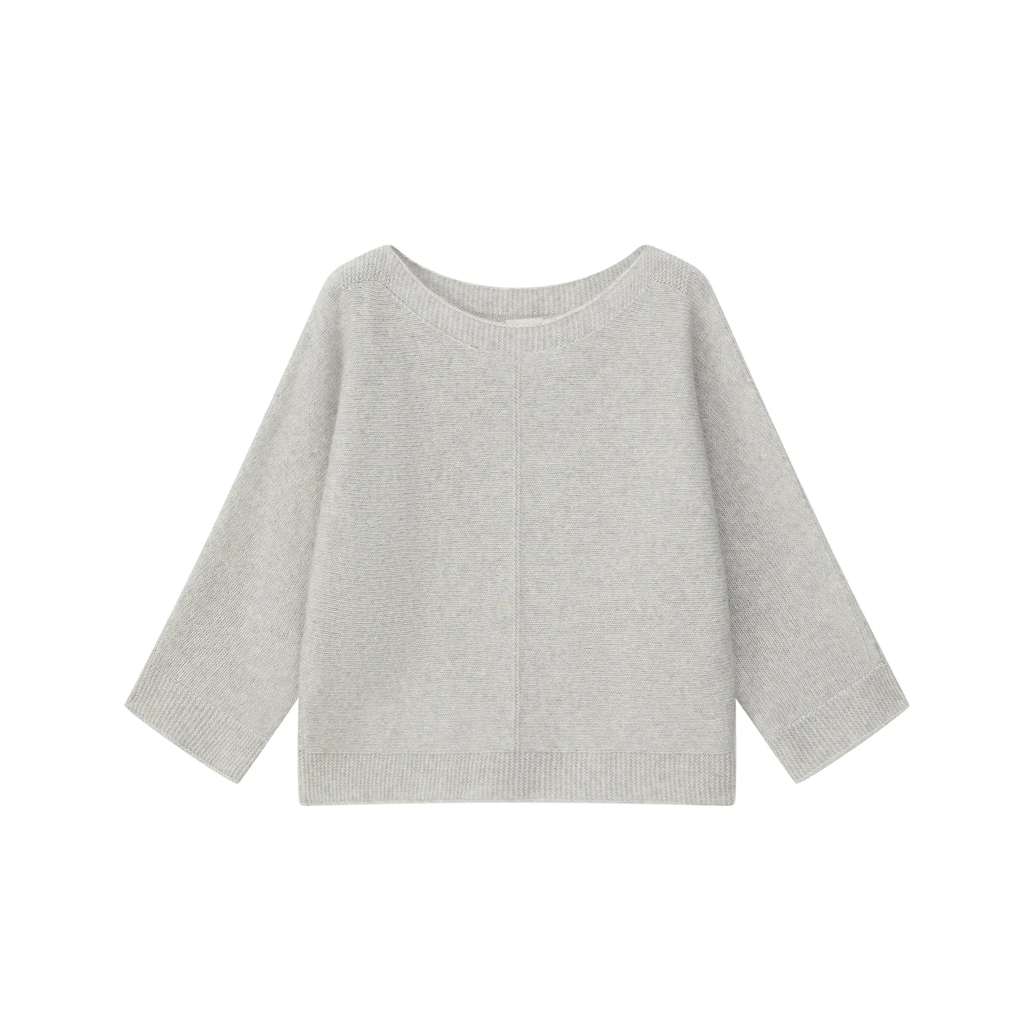Senatex Pullover U-Ausschnitt Hazelnut Wolle Alpaka